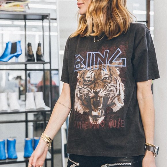 Anine Bing Tops - Anine Bing TIGER TEE